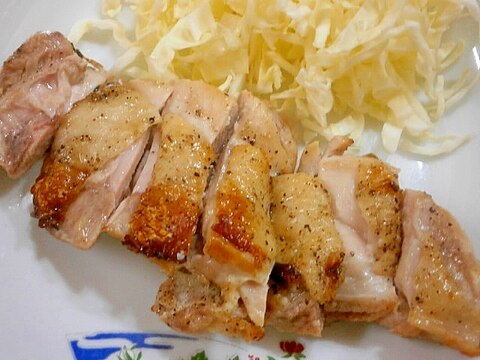 柚子こしょうで！チキンステーキ